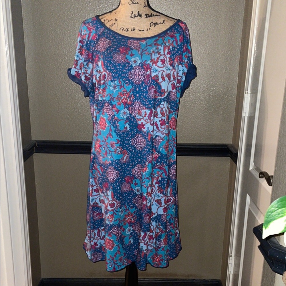 Title nine XL Floral print dress